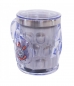 Caneca Térmica Transparente Com Tampa 500ml - Corinthians