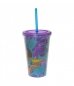 Copo Com Canudo Princesa Jasmine Aladdin 450ml - Disney