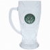 Caneca Vidro Bola Futebol 630ml - Palmeiras