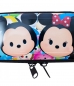 Estojo Metal Branco Mickey Minnie Tsum Tsum 6x3.5x19cm - Disney