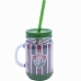 Caneca Com Tampa E Canudo 420ml - Fluminense