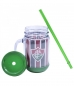 Caneca Com Tampa E Canudo 420ml - Fluminense