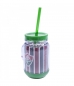 Caneca Com Tampa E Canudo 420ml - Fluminense