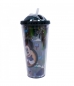 Copo Preto Mickey Cubos Gelo Artificial 600ml - Disney