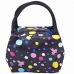 Bolsa Térmica Preta Bolas Coloridas Unicórnio 20X14.5X17cm
