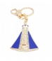 Chaveiro Nossa Senhora Aparecida Azul 4.7cm