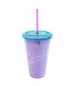 Copo Canudo Sereia Ariel 450ml - Disney