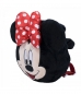 Mochila Bolsa Pelúcia Rosto Minnie 24X21cm - Disney