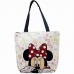 Bolsa Tote Flores Rosto Minnie - Disney