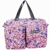 Bolsa Dobrável De Viagem Florido Rosa Mickey Mouse 46X37cm - Disney