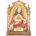 Adesivo Decorativo Sagrado Coração De Jesus 39x26.5cm