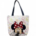 Bolsa Tote Flores Rosto Minnie - Disney