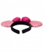 Tiara Laço Roxo Orelhas Rosa Minnie Lantejoulas - Disney