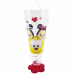 Copo Cone Vermelho Com Canudo Mickey & Minnie 250ml - Disney