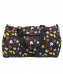 Bolsa Viagem Academia Preta Partes Corpo Mickey 22x43x25cm - Disney