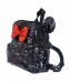 Mochila Preta Lantejoulas Minnie 28x14x26cm - Disney
