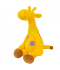 Girafa Amarela Pintas Coloridas 29cm - Pelúcia