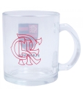 Caneca De Vidro Com Abridor De Garrafas 350ml - Flamengo