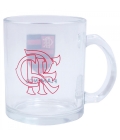 Caneca De Vidro Com Abridor De Garrafas 350ml -  Flamengo