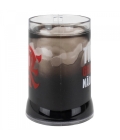 Caneca Gel Isolante Térmico Preta 400ml - Flamengo