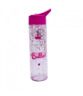 Garrafa Pink Glíter Brilho 600ml - Projeto Kiwi