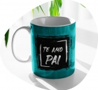 Caneca Te Amo Pai de Porcelana 330ml
