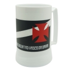 Caneca Branca Gel Isolante Térmico 400ml - Vasco