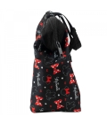 Bolsa Térmica Preta Minnie 24x13x36cm - Disney