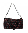 Bolsa Viagem Preta Minnie 25x41x25cm - Disney