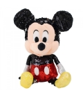 Bolsa Formato Pelúcia Mickey Lantejoulas 30cm - Disney