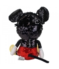 Bolsa Formato Pelúcia Mickey Lantejoulas 30cm - Disney