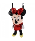 Bolsa Formato Pelúcia Minnie Lantejoulas 30cm - Disney