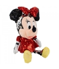 Bolsa Formato Pelúcia Minnie Lantejoulas 30cm - Disney