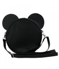 Bolsa Tiracolo Circular Rosto Assinatura Minnie 22x6x22cm - Disney