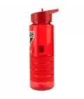 Garrafa Plástico Canudo Retrátil 700ml - SPFC