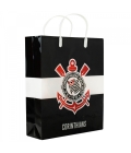 Sacola De Presentes Cores Time 33x9x27cm - Corinthians