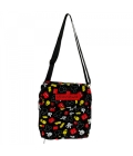 Bolsa Preta Mickey Dobravel 32x47x21cm - Disney