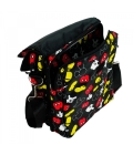 Bolsa Preta Mickey Dobravel 32x47x21cm - Disney