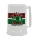 Caneca Branca Gel Isolante Térmico 400ml - Fluminense