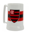 Caneca Branca Gel Isolante Térmico 400ml - Flamengo