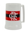 Caneca Branca Gel Isolante Térmico 400ml - Flamengo