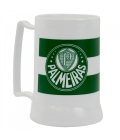 Caneca Branca Gel Isolante Térmico 400ml - Palmeiras