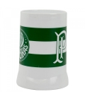 Caneca Branca Gel Isolante Térmico 400ml - Palmeiras